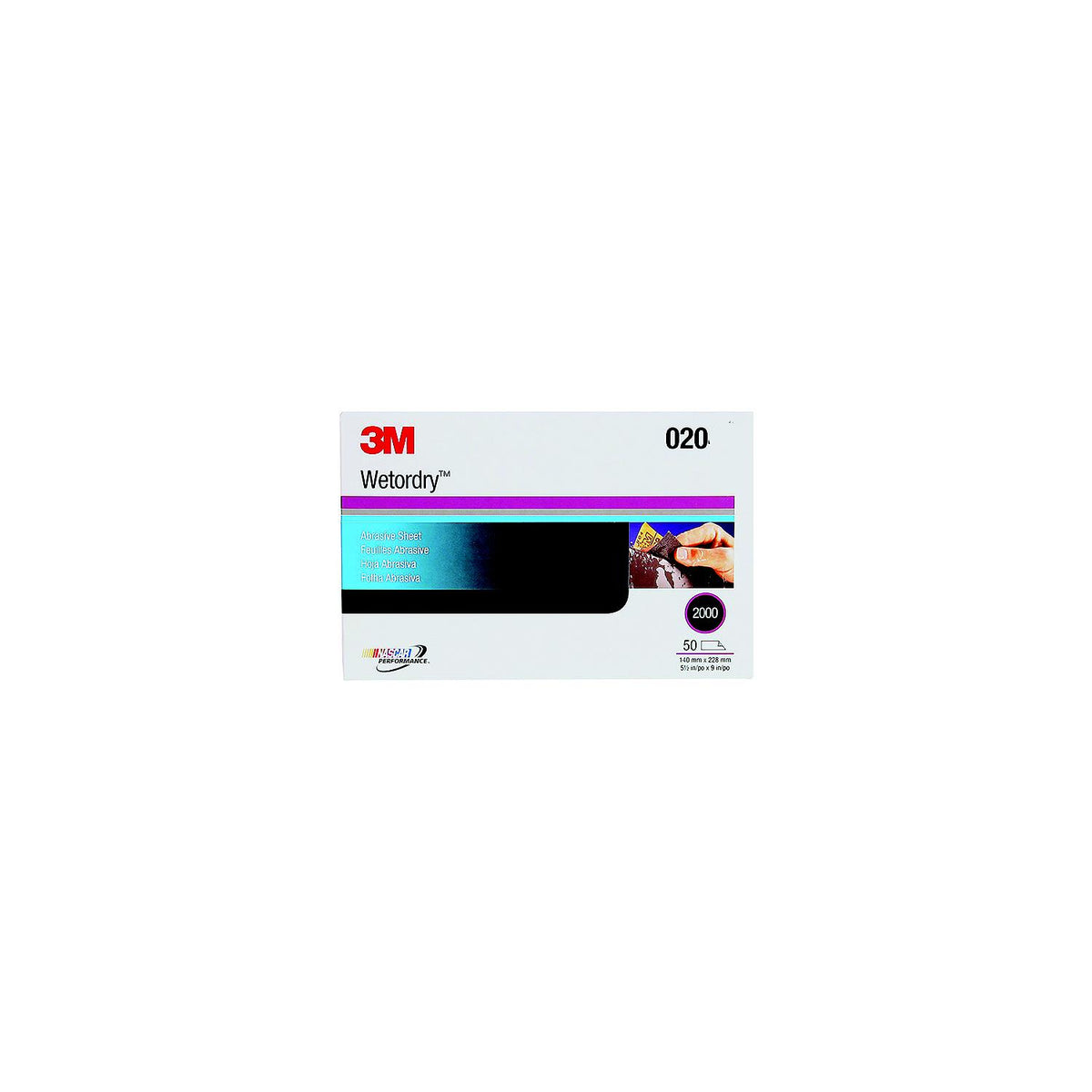 Imperial Wet Or Dry Paper Sheets, 5-1/2" x 9" Grade 2000 50/Pack