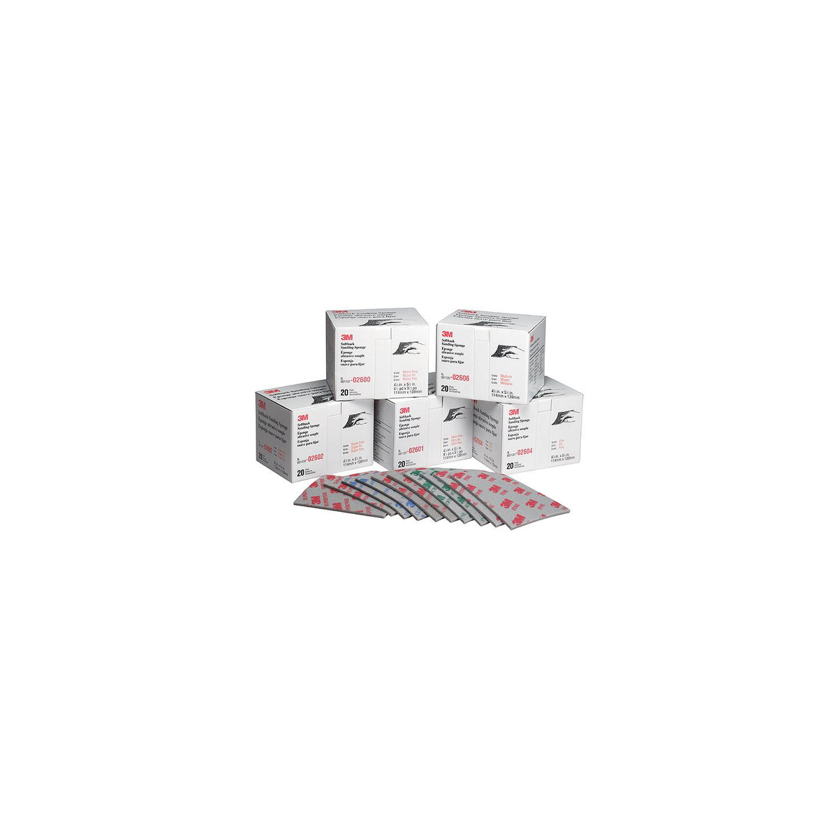 Med Sanding Sponges 20/Box