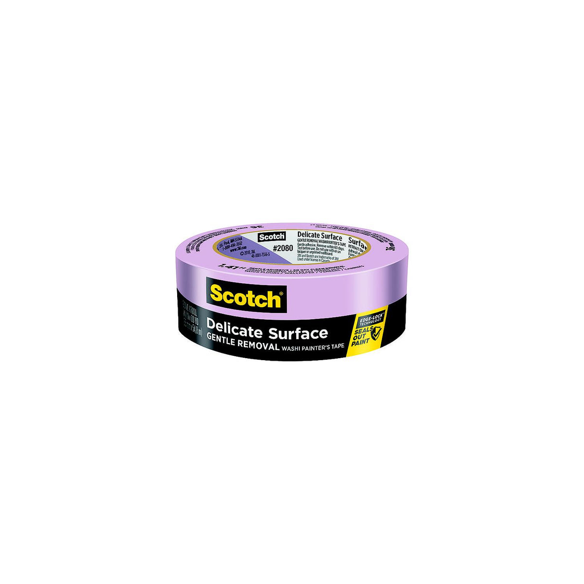 3M 208036EC Scotch Delicate Surface Painters Tape 2080, 1-1/2" x 60 yds.