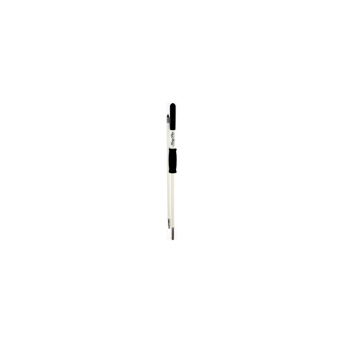 Panther King Pin Shallow Water Anchor System - 2 Piece Anchor Pole, Black