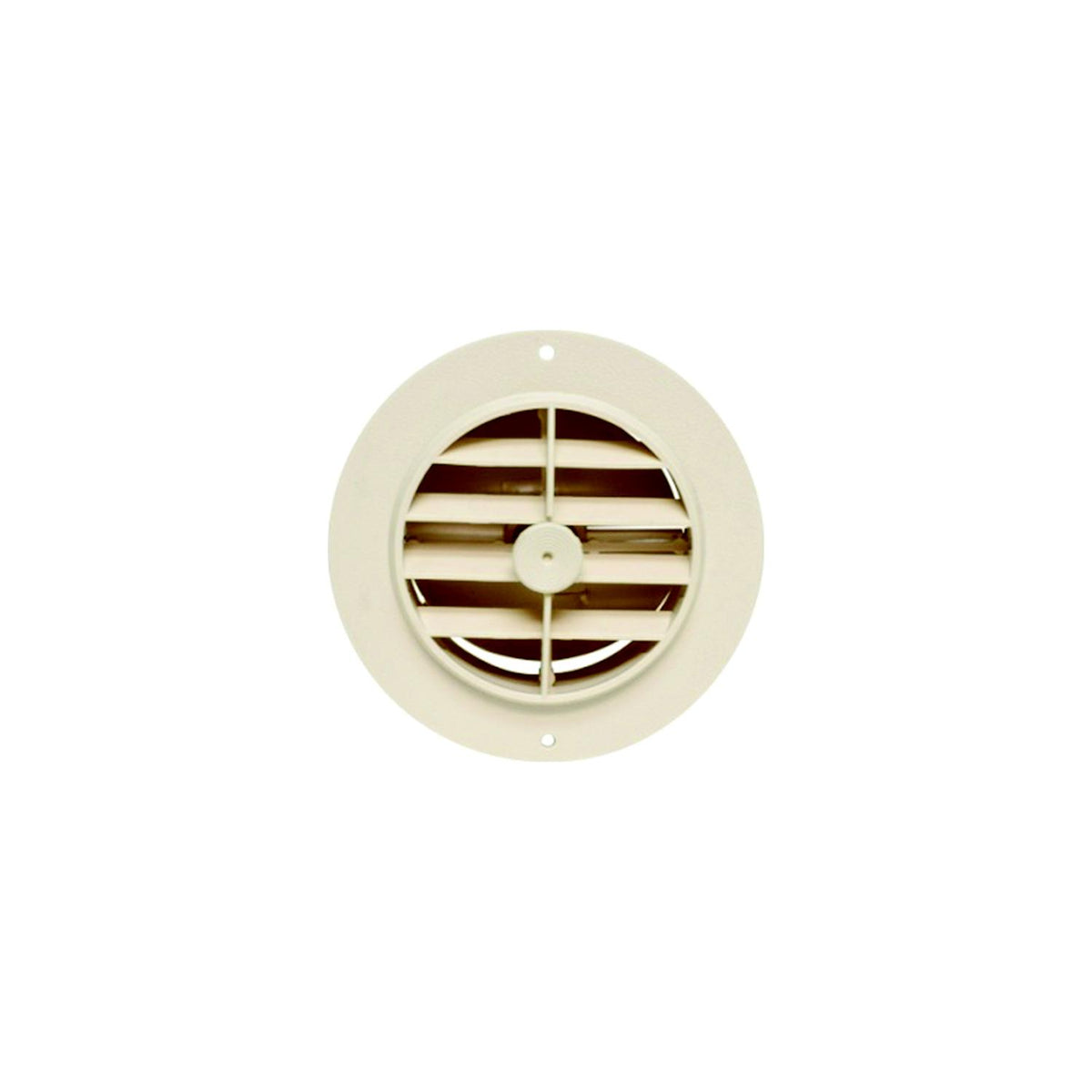 Valterra Dampered Heating & A/C Register, Off-White