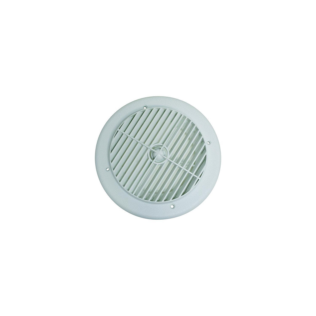 Valterra 4" Louvered Heating & A/C Register, White