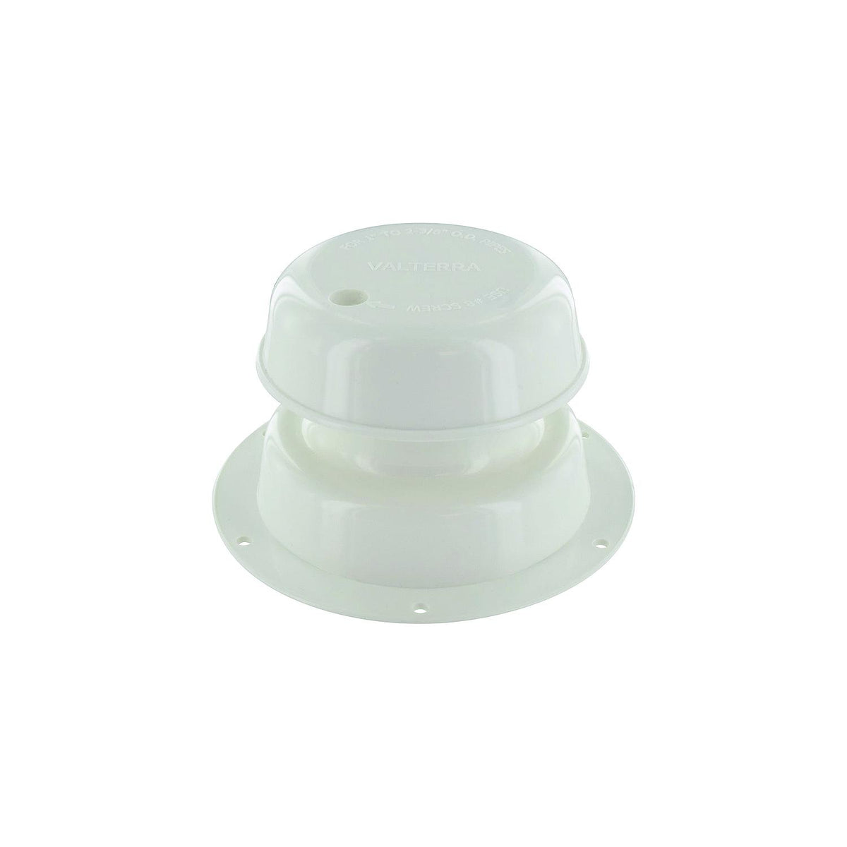 Valterra A103389VP Universal Plumbing Vent Kit, White
