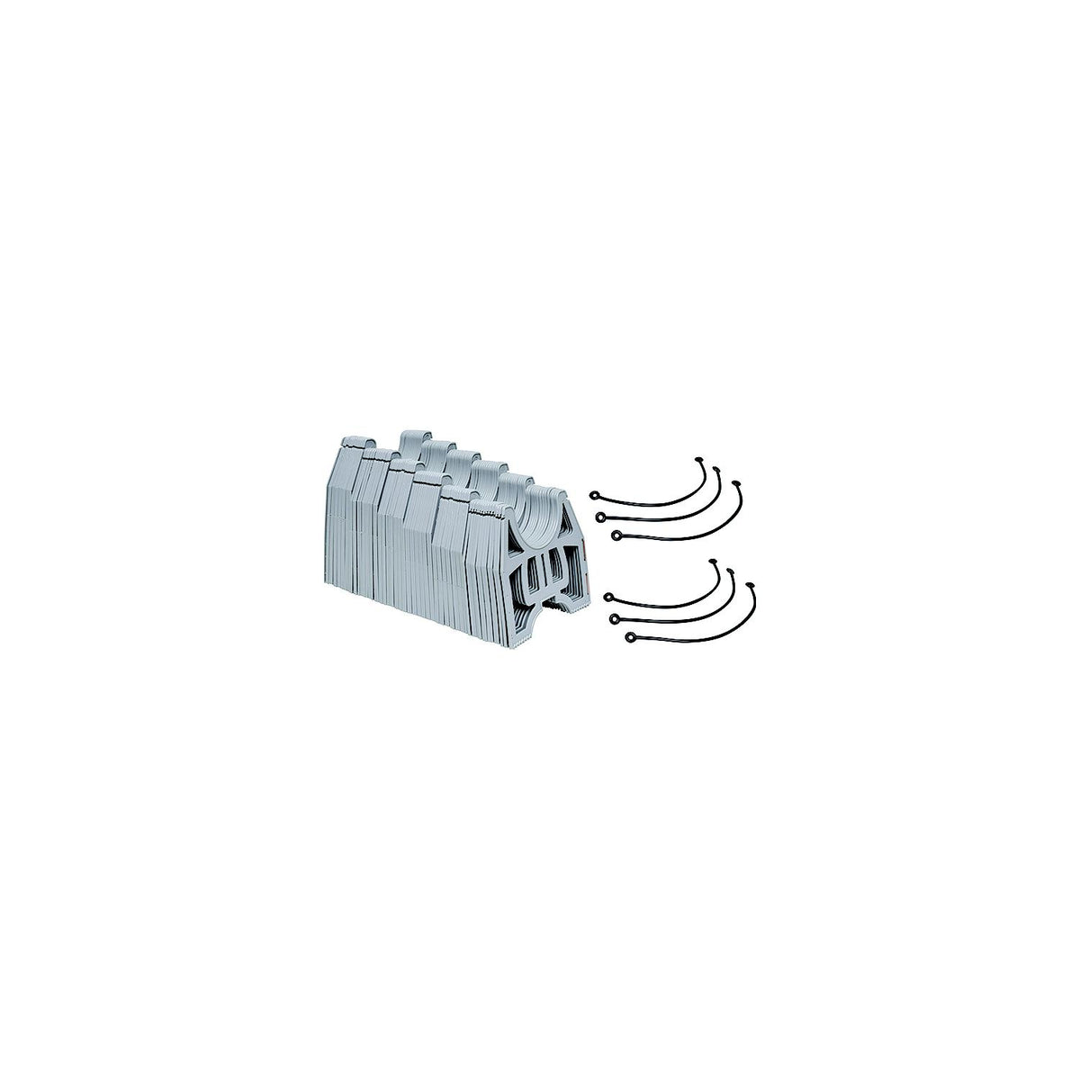 Valterra 25' Standard Slunky RV Drain Hose Support, Grey