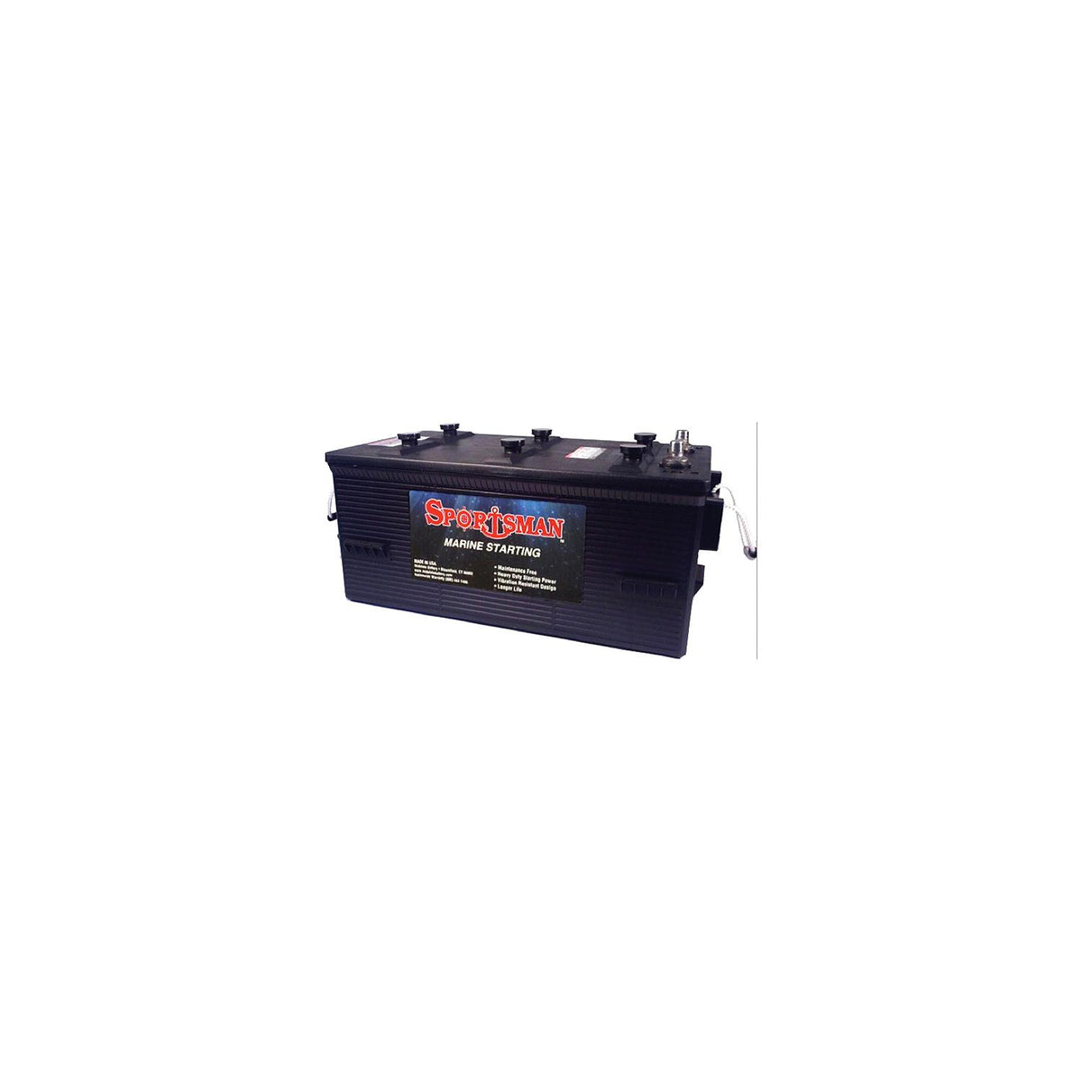 Sportsman Commercial Starting Battery 12V 1050CCA 4D
