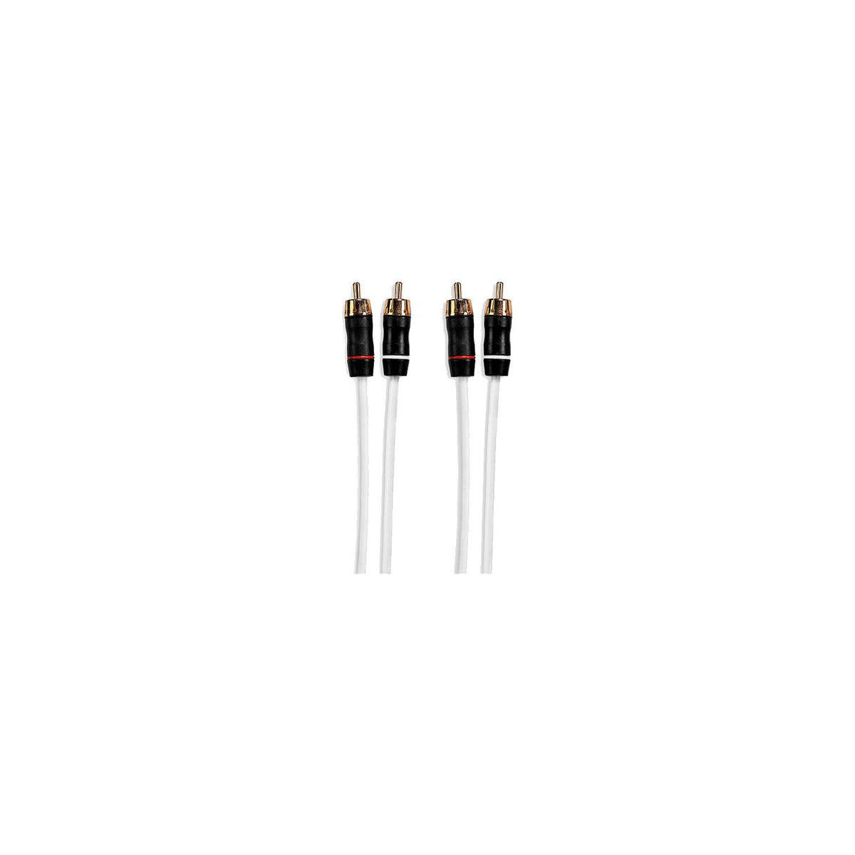 Fusion 0101261300 2-Channel Performance RCA Cable, 3'