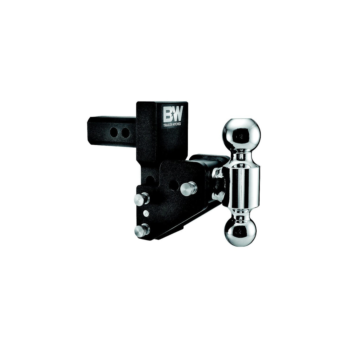 B&W TS20066BMP Multipro Tow & Stow Dual Ball Receiver Hitch, Fits Any 2-1/2" Receiver