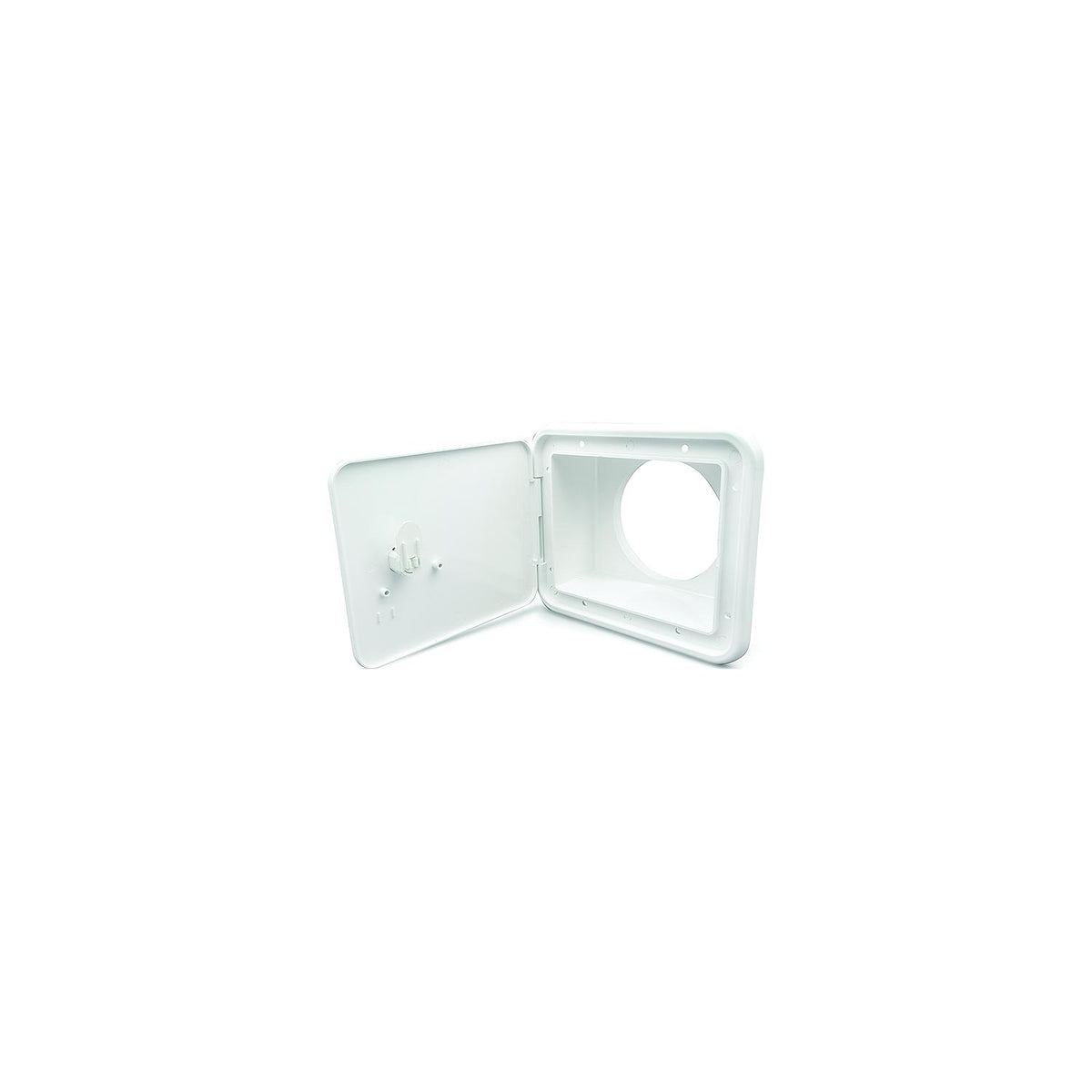 865-94302 Sewer Hose/Storage Hatch, Polar White