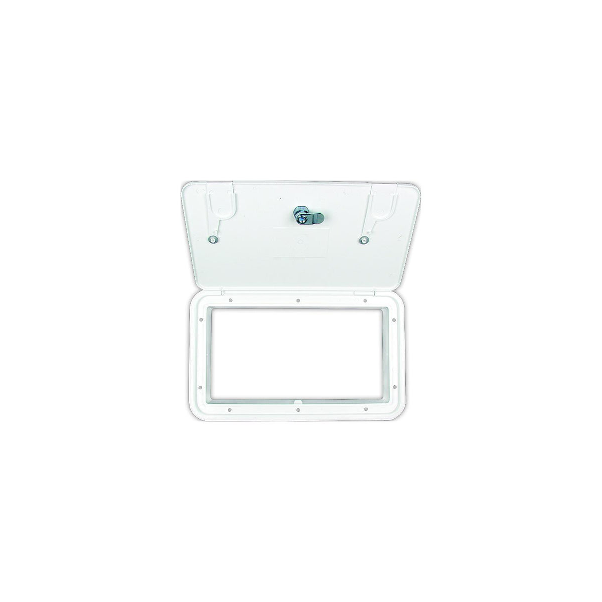 865-94316 Multi-Purpose Hatch w/2 Vermin Doors, Polar White