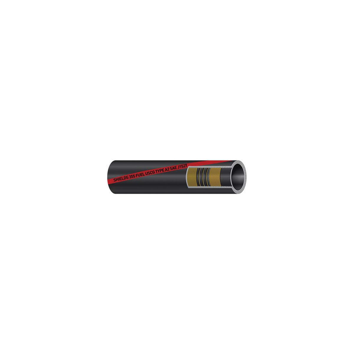 Shields Marine Type A2 Series 355 Fuel Fill Hose | 1.5" ID & 1-57/64" OD