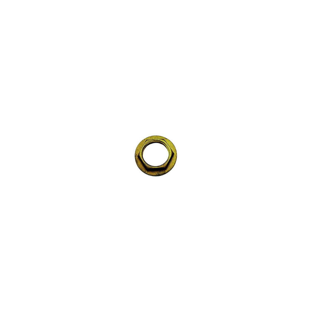 Perko 0075006DPP Flanged Lock Nut, 1"