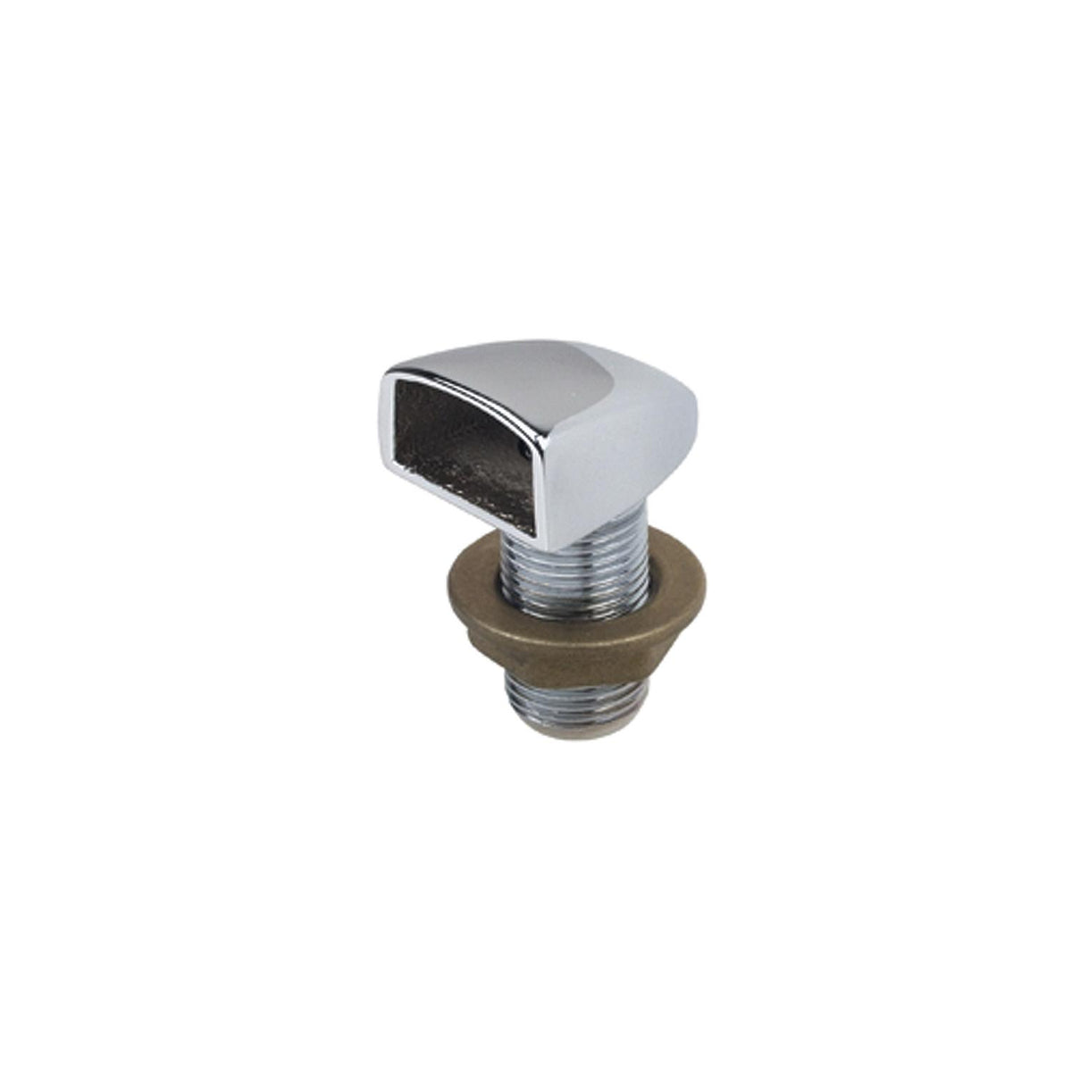 Chrome Plated Brass Gas Tank Vent F-1/2 Pip