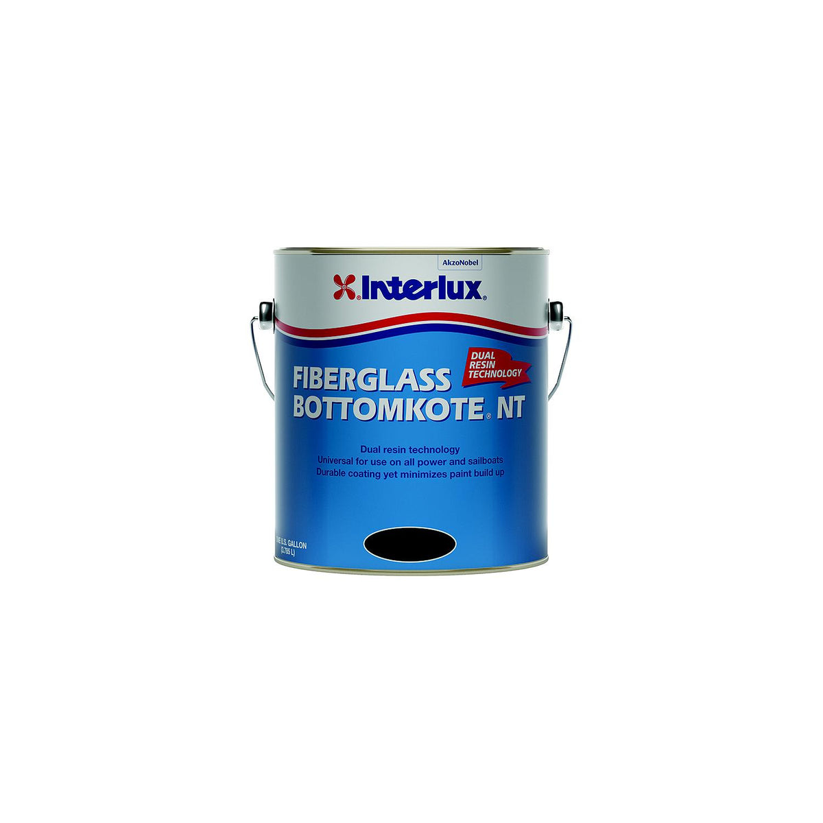 Interlux YBB349G Fiberglass Bottomkote NT Bottom Paint, Red Gal.