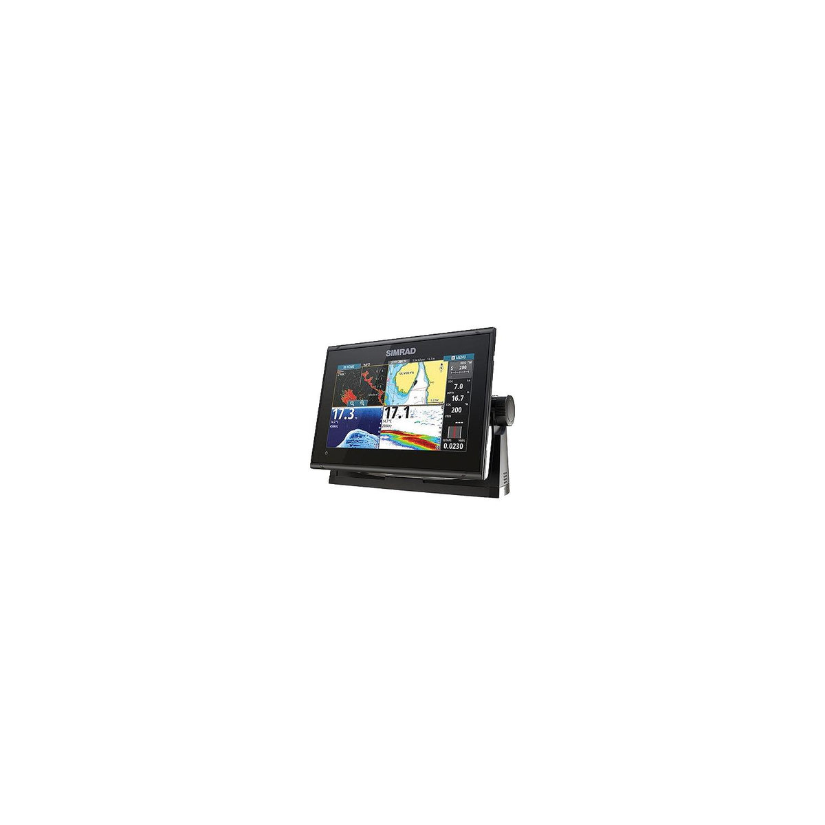 Simrad 00014326002 GO7 XSR Multifunction Display w/C-Map Discover & HDI Transducer