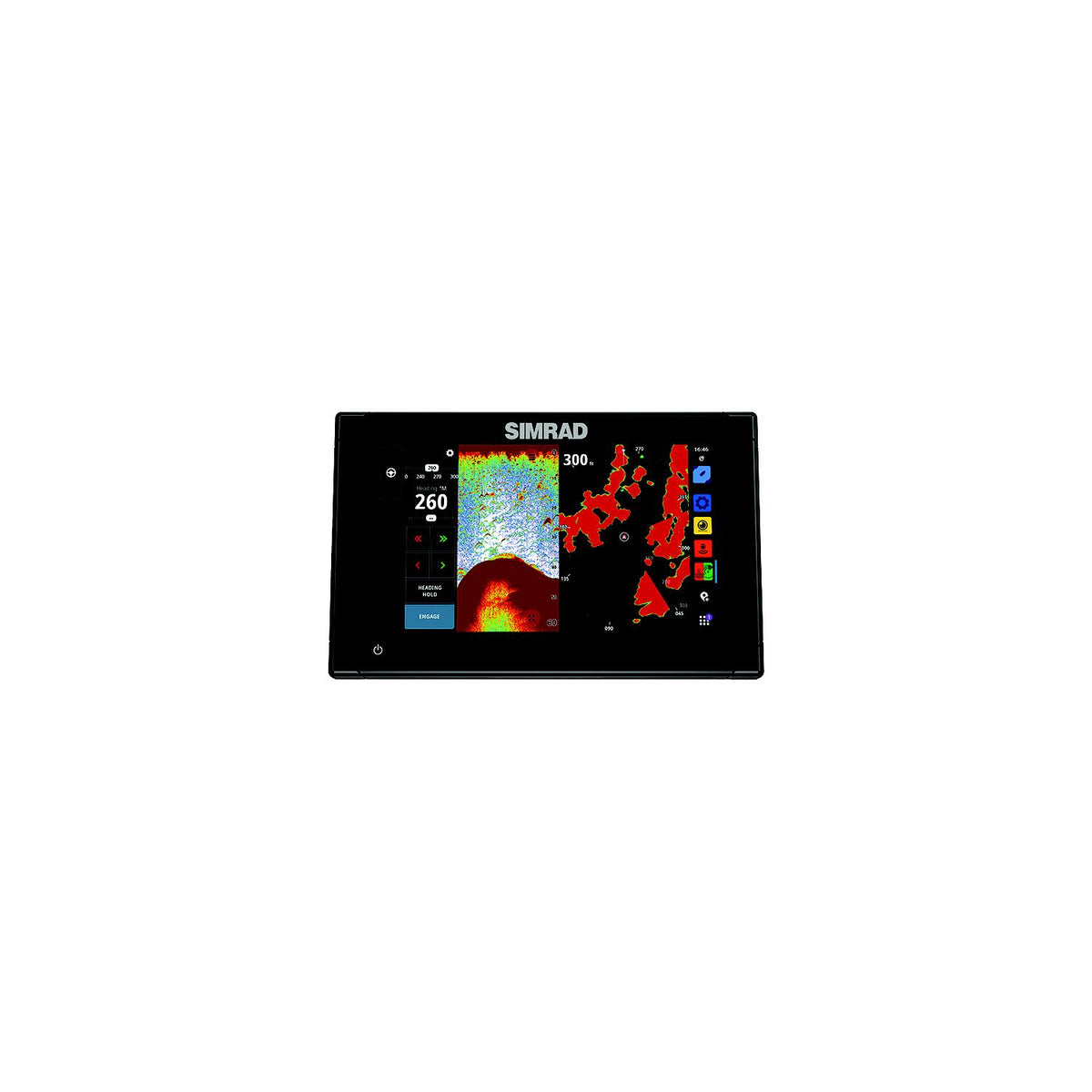 Simrad 00015214001 NSX 3007 Smart Chartplotter & Fishfinder, 7" w/o Transducer