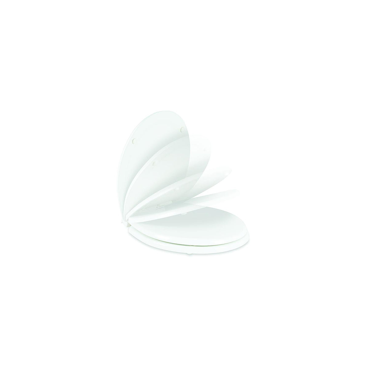 Dometic 9108894299 Slow Close Wooden Seat, White