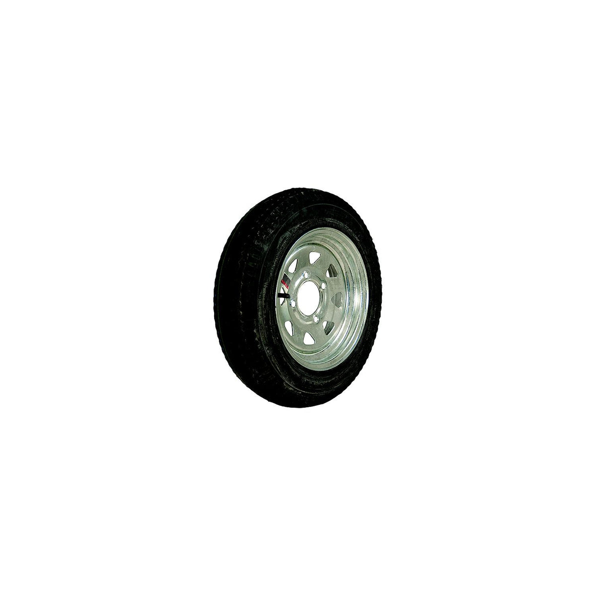 Loadstar Bias Tire and Wheel (Rim) Assembly 530-12 4 Hole 4 Ply