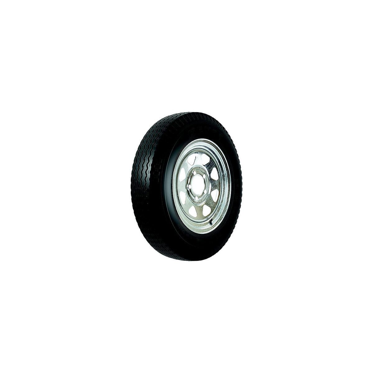 Loadstar Bias Tire and Wheel (Rim) Assembly 530-12 5 Hole 8 Ply