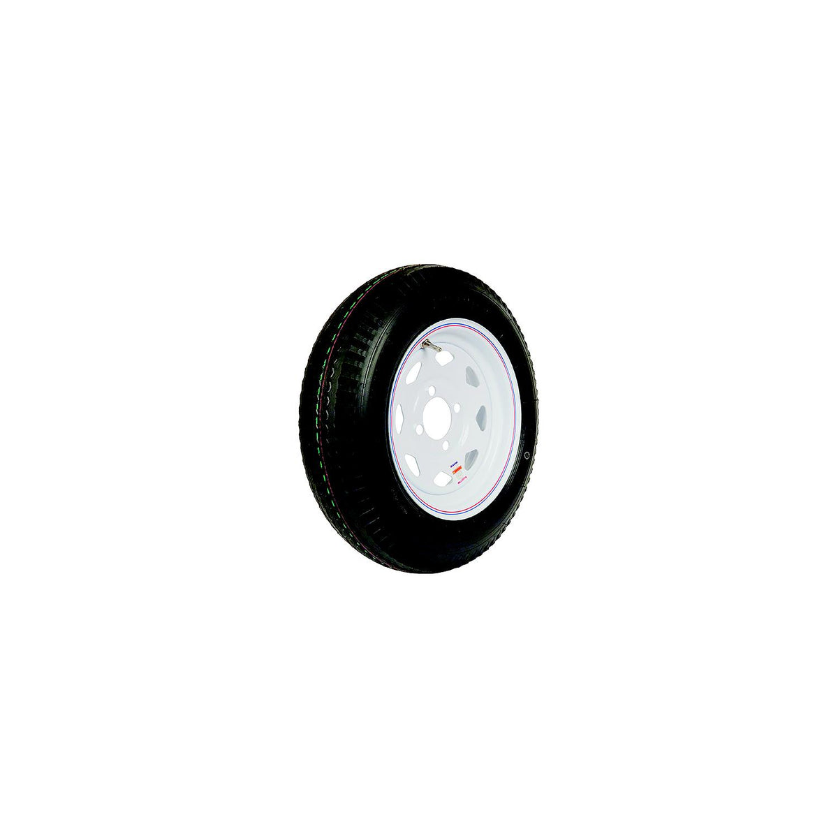 Loadstar Bias Tire and Wheel (Rim) Assembly 530-12 4 Hole 6 Ply