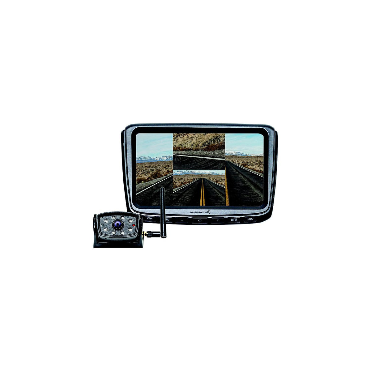 BrandMotion AHDS7810V2 Wireless HD Observation System With 7 DVR Monitor