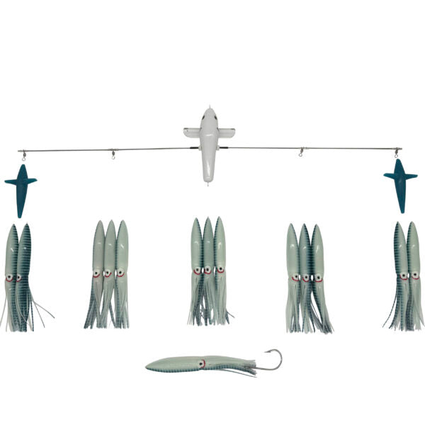 Carlson Offshore 36″ Splash Bar w/9″ Fuku Squid