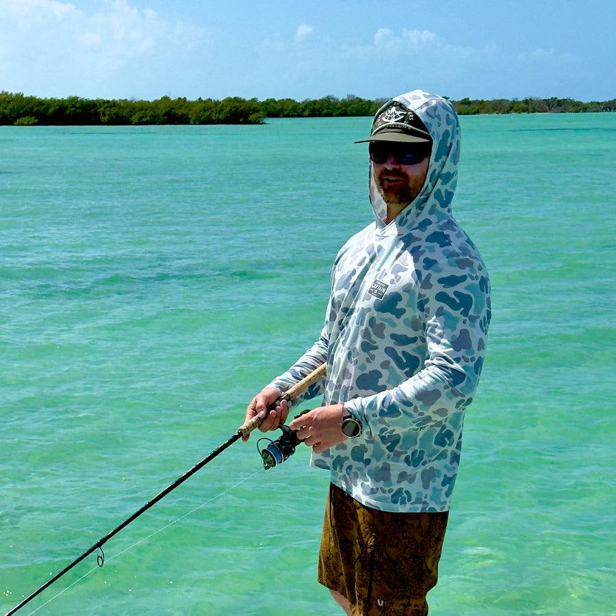 Qualified Captain Camo Saltwater Hoodie