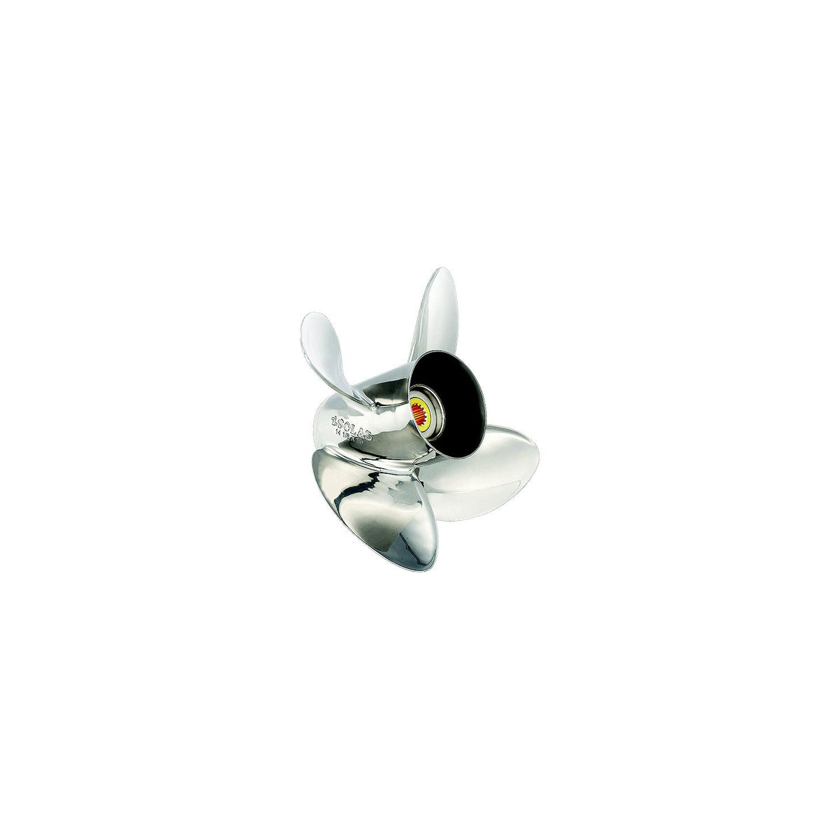 Solas 3453-130-17 HR Titan Stainless Steel 4-Blade Propeller For Yamaha