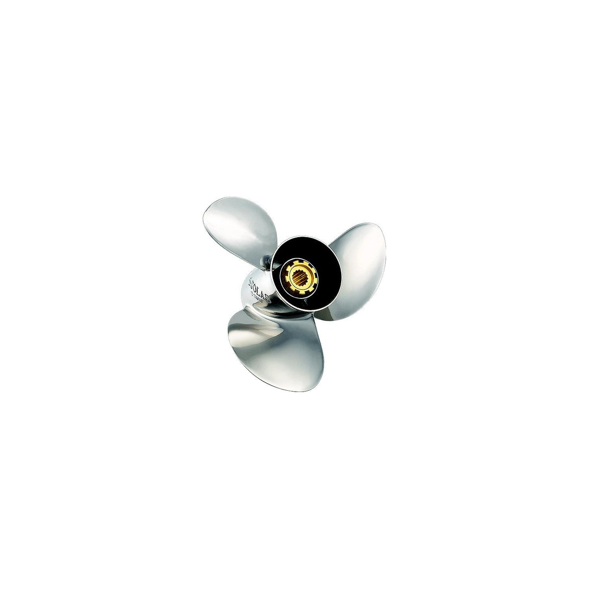 Solas 1431-130-21 New Saturn Stainless Steel 3-Blade Propeller For Mercury