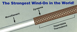 Diamond Fluorocarbon Wind-On Leaders