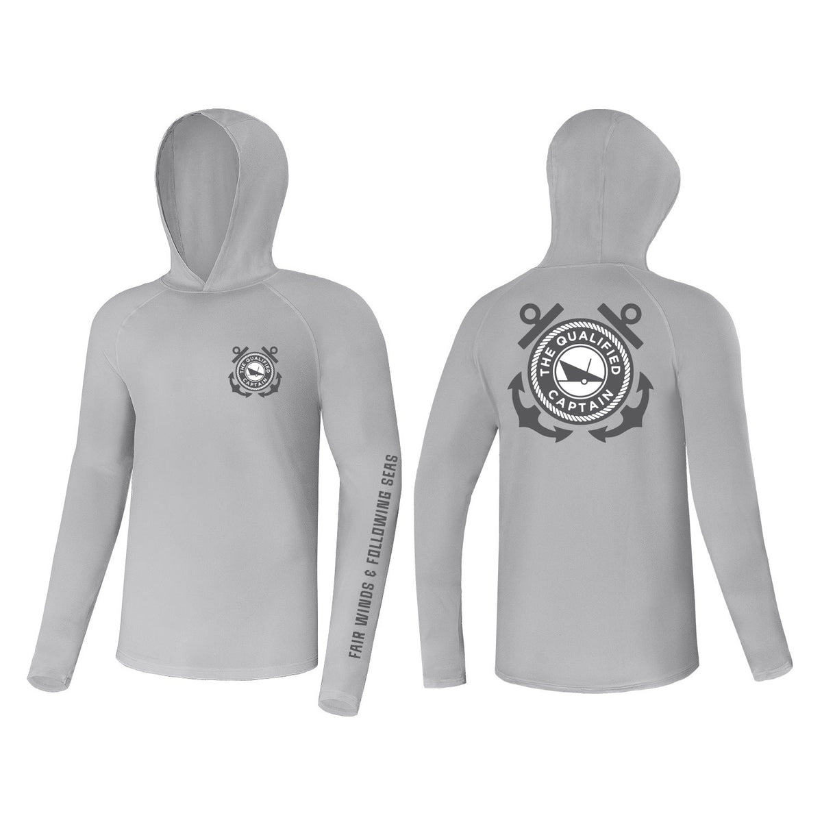 Qualified Captain Long Sleeve Sun Hoodie