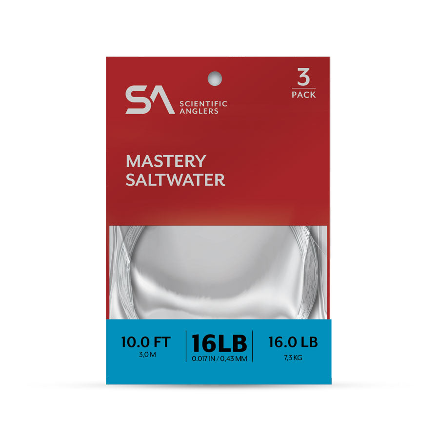 Mastery Saltwater Leaders (3-Pack)