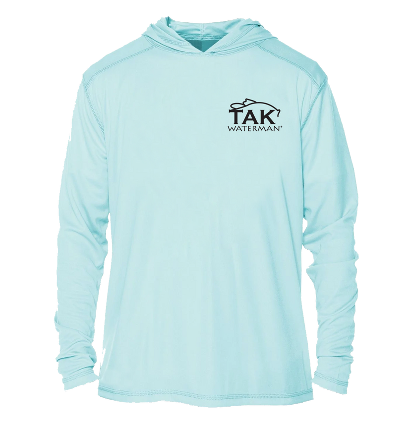 Tak Waterman Mass Striper Solar Sea Blue Hoodie
