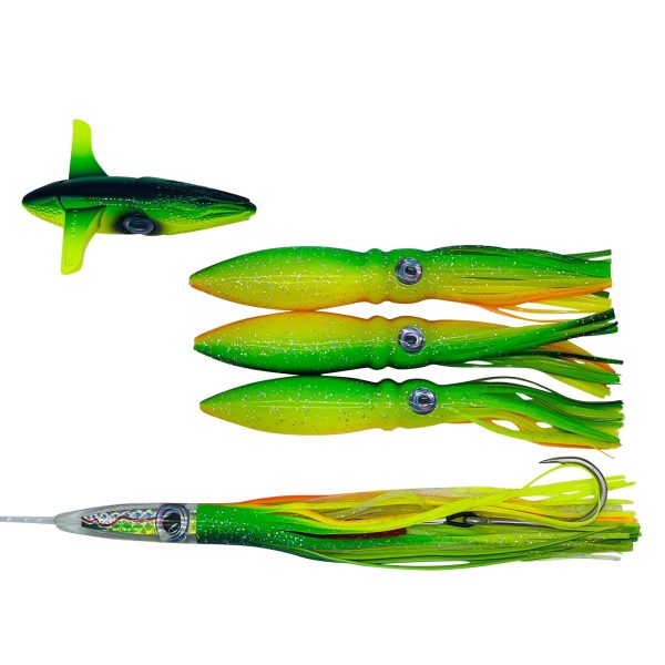 ChatterLures Wingman Bulb Squid Daisy Chain