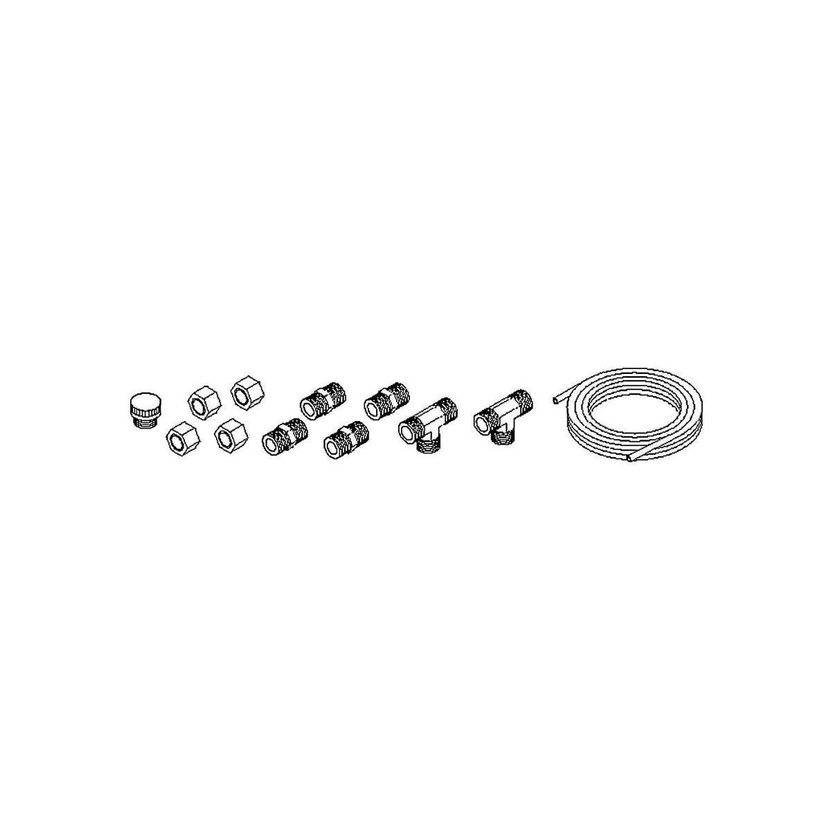 Dometic HF5501 Outboard Fitting Kit, Use for NPT National Pipe Thread Helm Pumps
