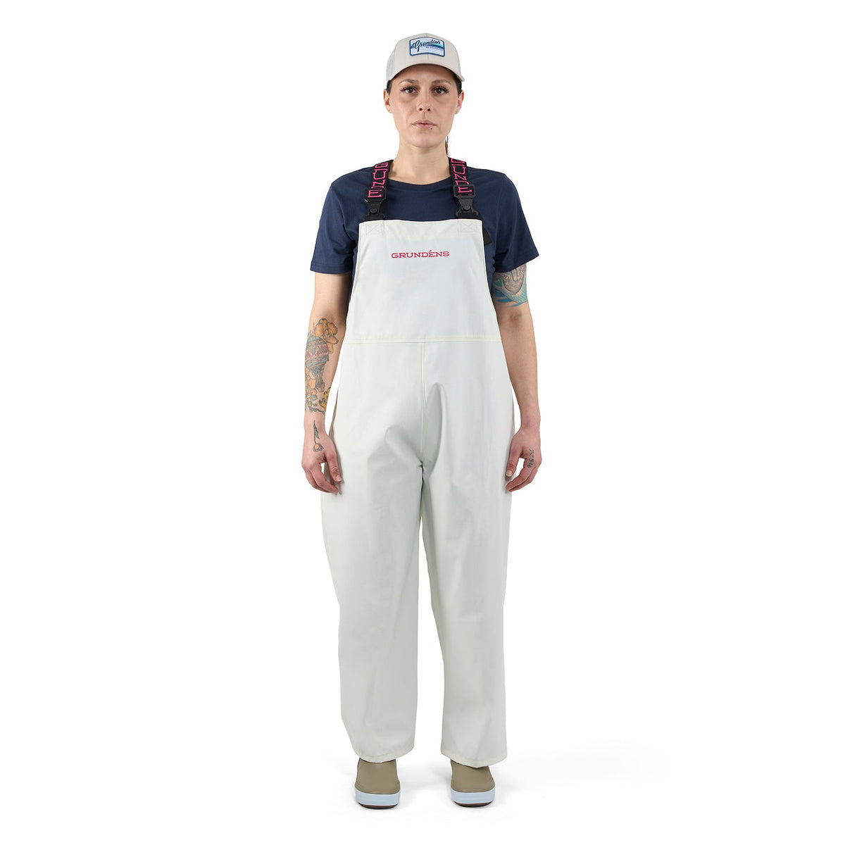 Grundens Woman Petrus White Bibs
