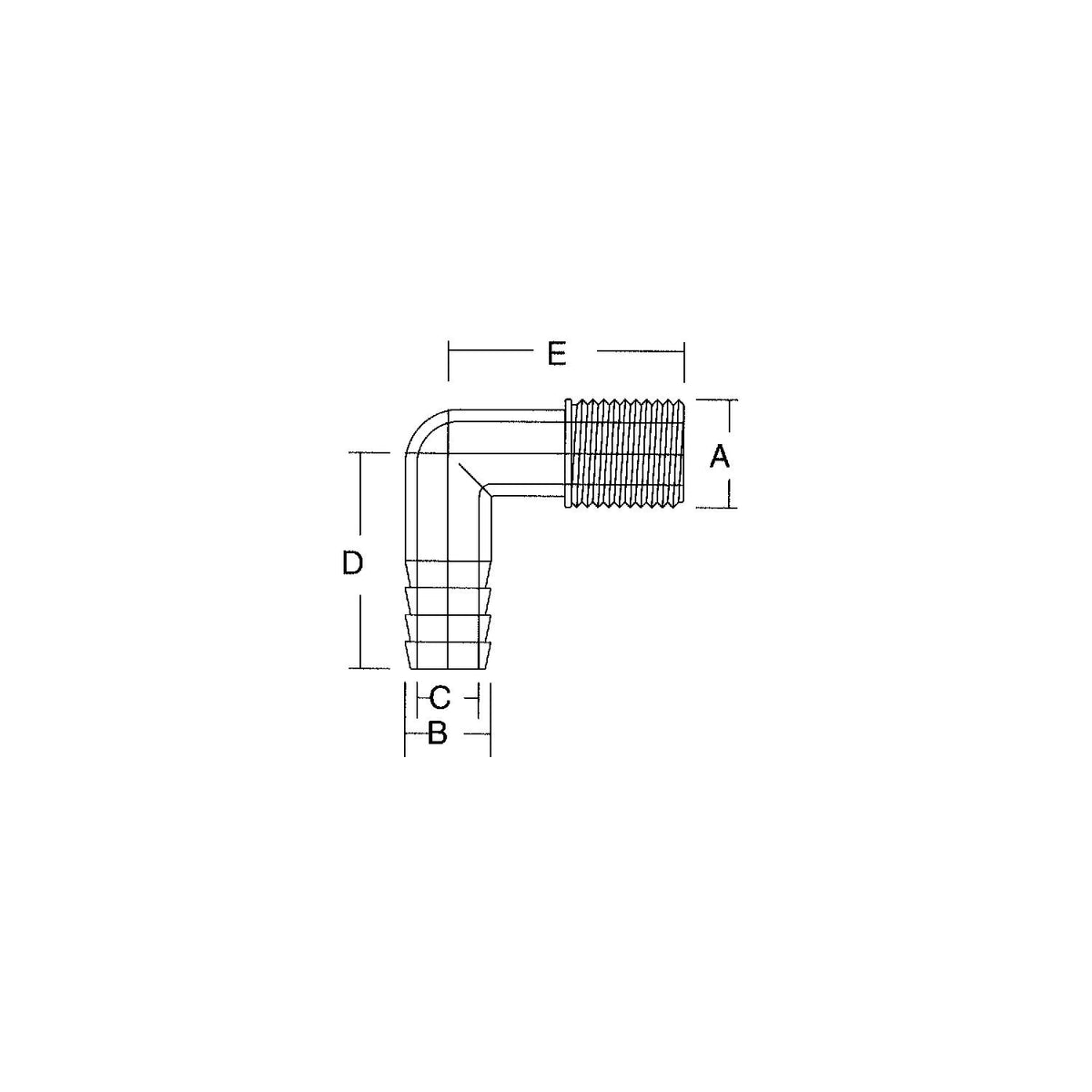 Forespar Marelon Female Elbow