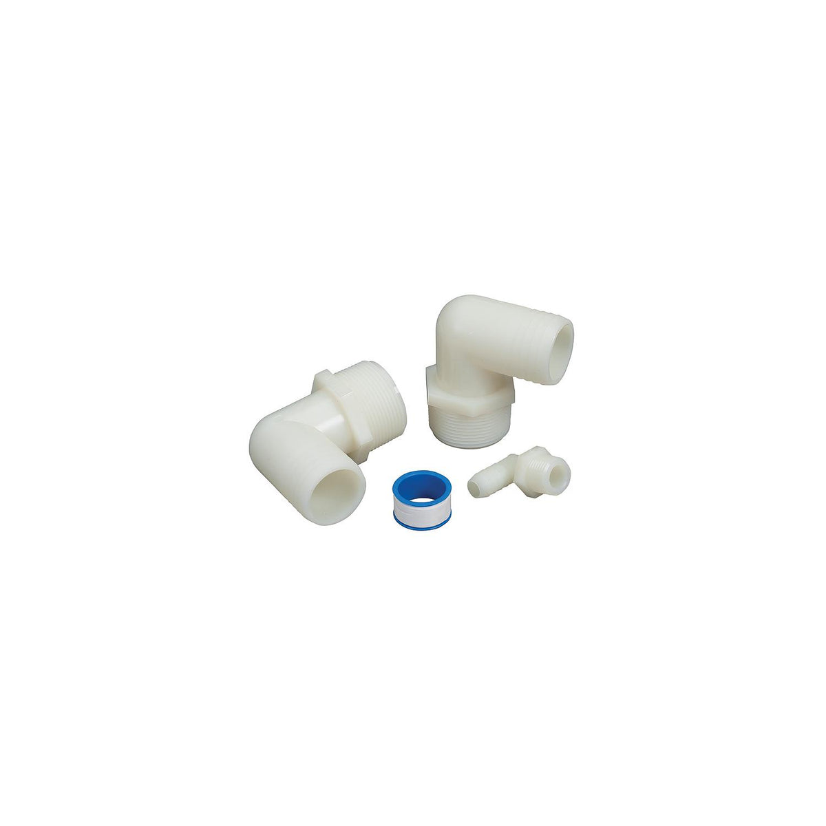Waste Hose Tank Adapter Kit, 90 Pipe To Hose