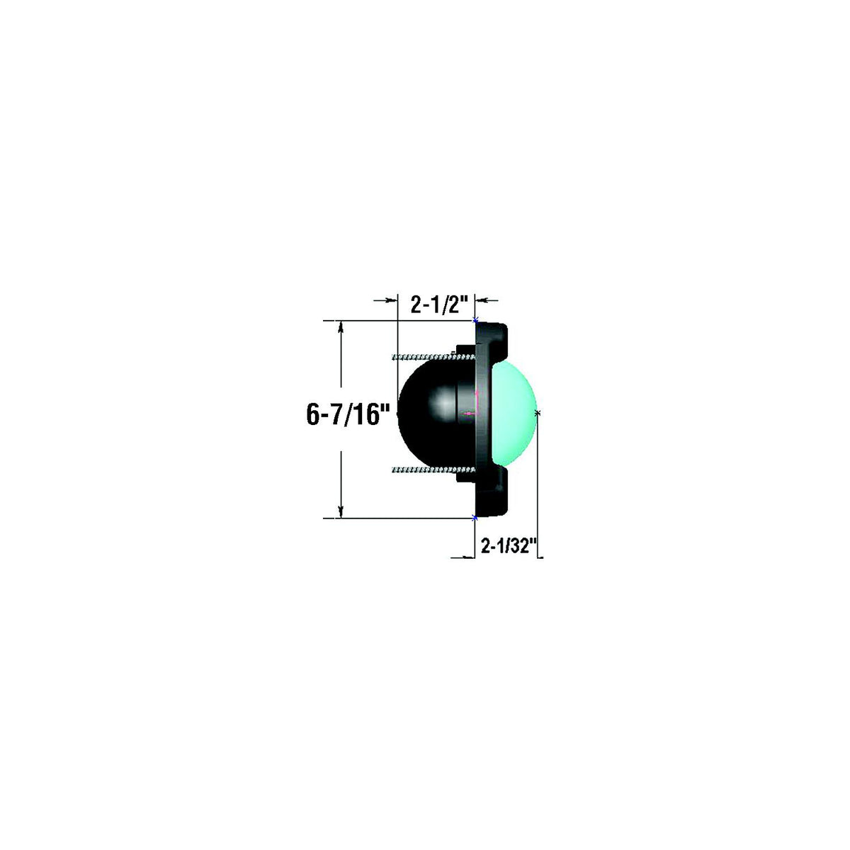 Venture Sail Bulkhead Compass