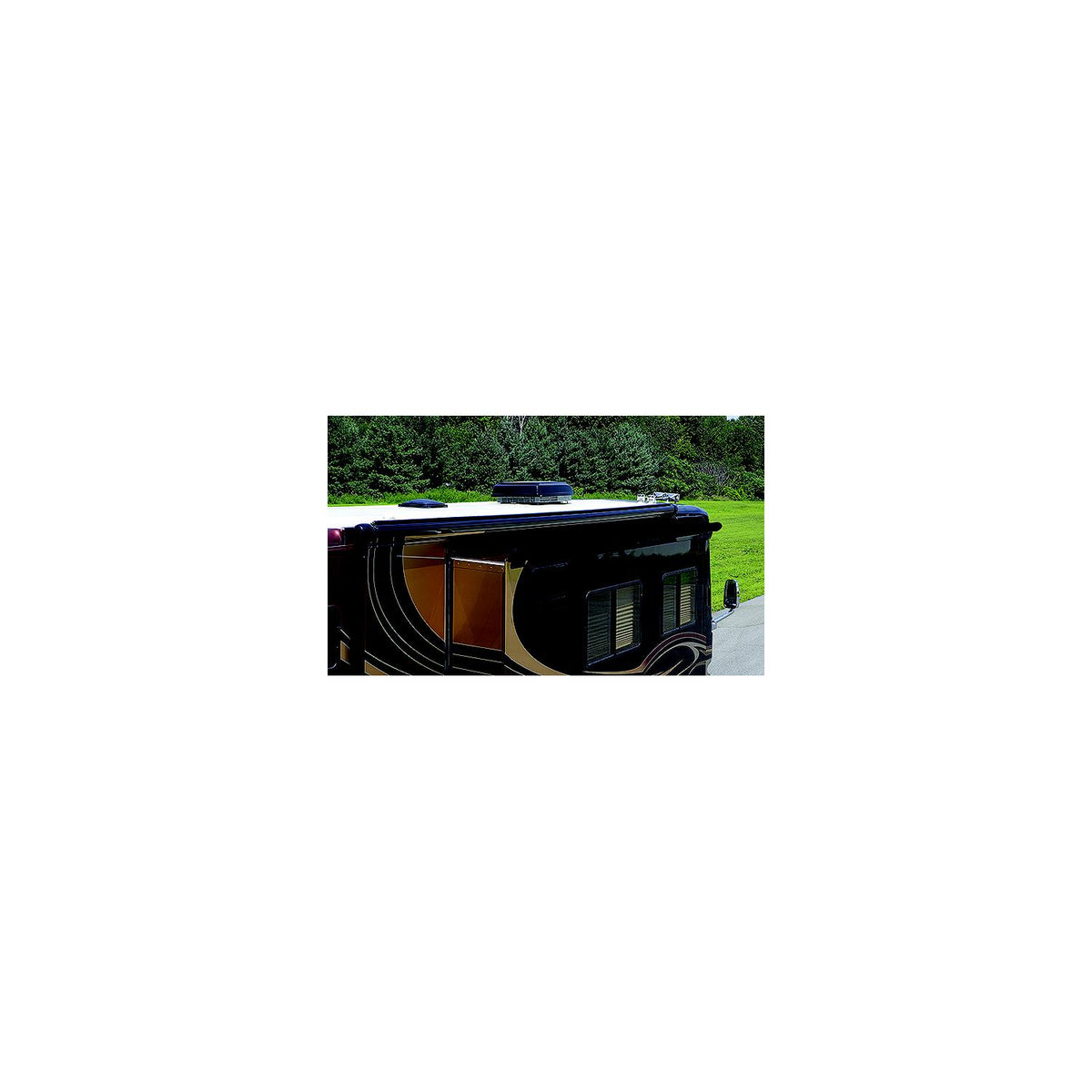 Carefree Slideout Awning Replacement Fabric, Black, 147"
