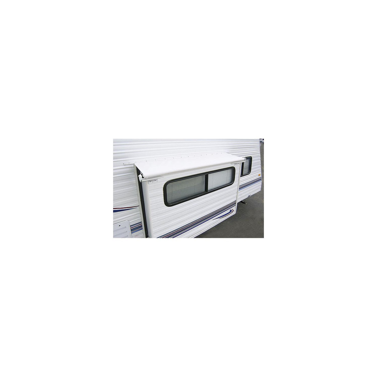 Carefree Slideout Cover, White Fabric