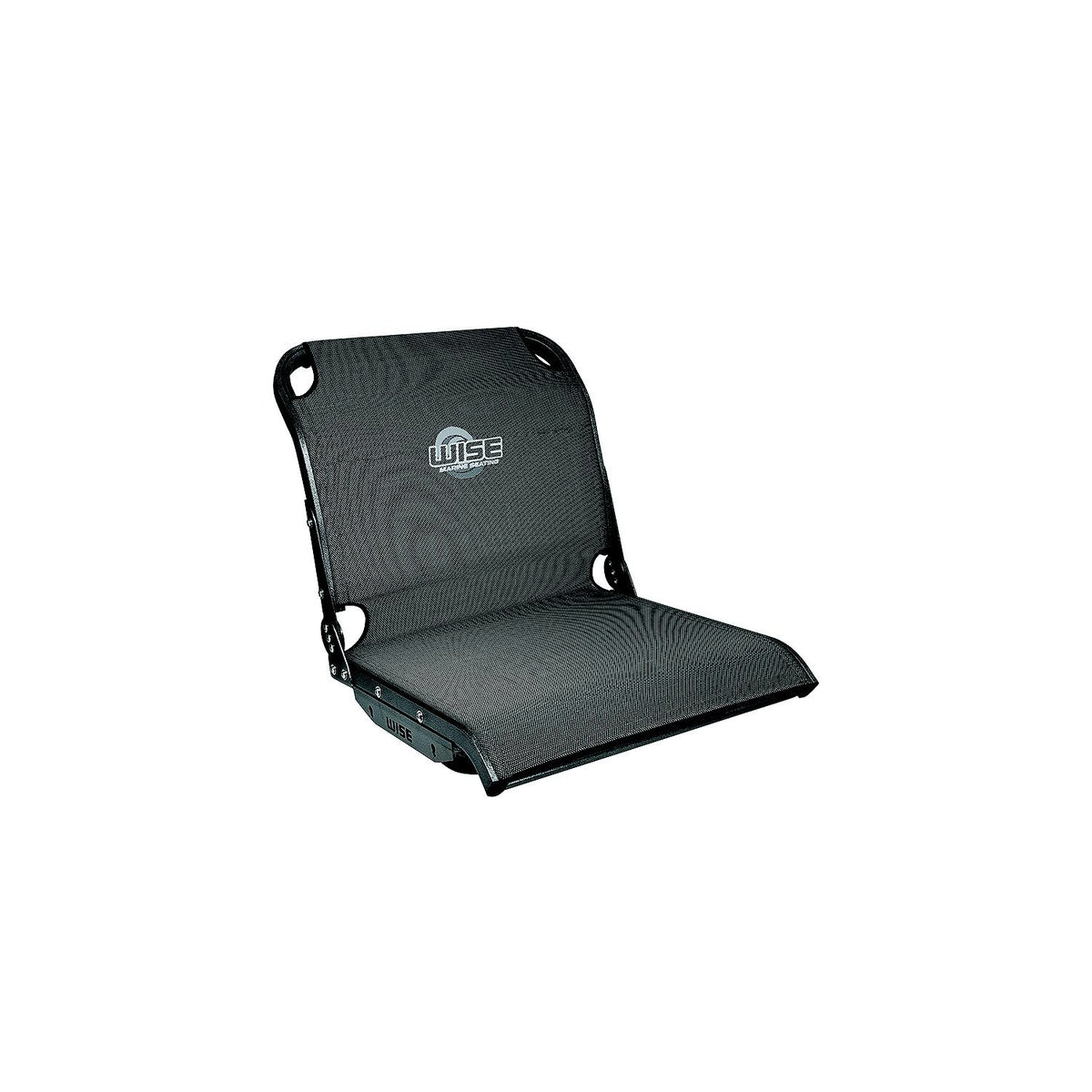 Wise 33741800 Aero X Boat Seat, Carbon Grey Mesh, Mid-Back