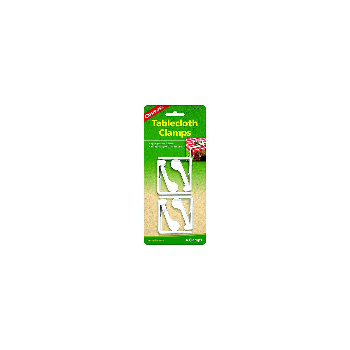 Plastic Tablecloth Clamps, 4/pk.