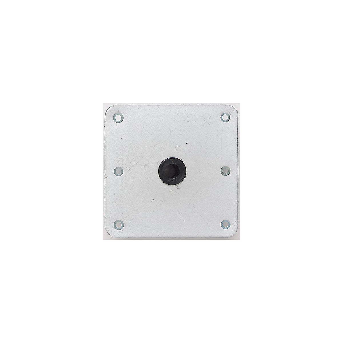 Attwood Lock'N-Pin 3/4" Base Plate 7" x 7" Threaded Zinc Plated Steel