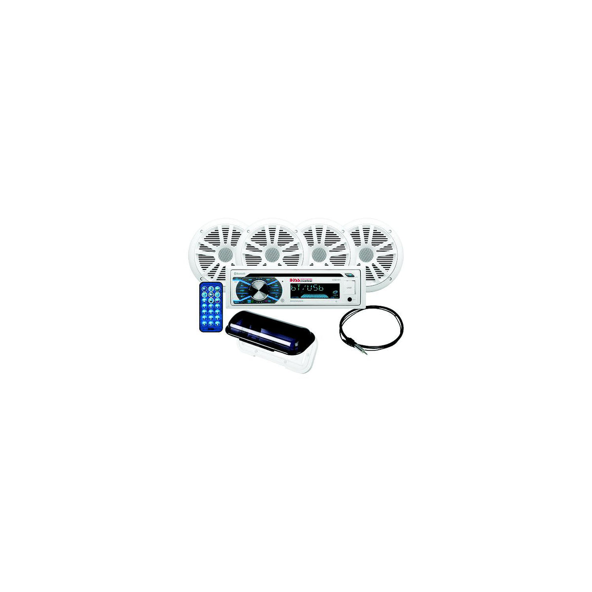 Boss MCK508WB64S CD/USB/SD, MP3, WMA, FM/AM Player/Bluetooth w/2 Pr. 6.5" Speakers