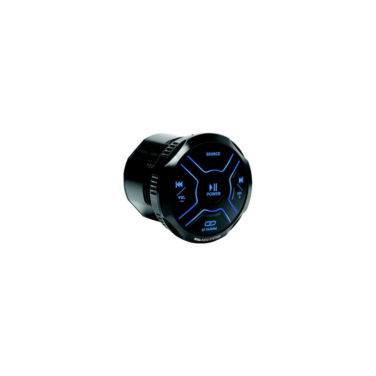 Boss Audio MGR250B Bluetooth Marine Gauge Digital Media Player w/Built-In Channel Amplifier, 4-Channel