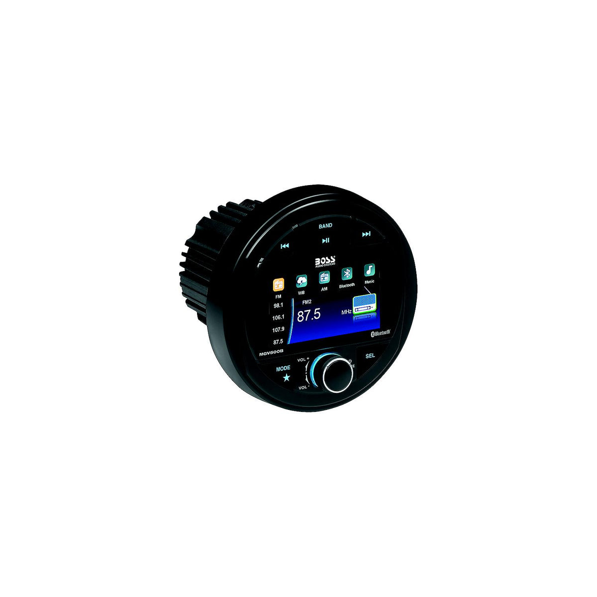 BOSS Audio MGV500B In-Dash Gauge Digital Media AM/FM Receiver