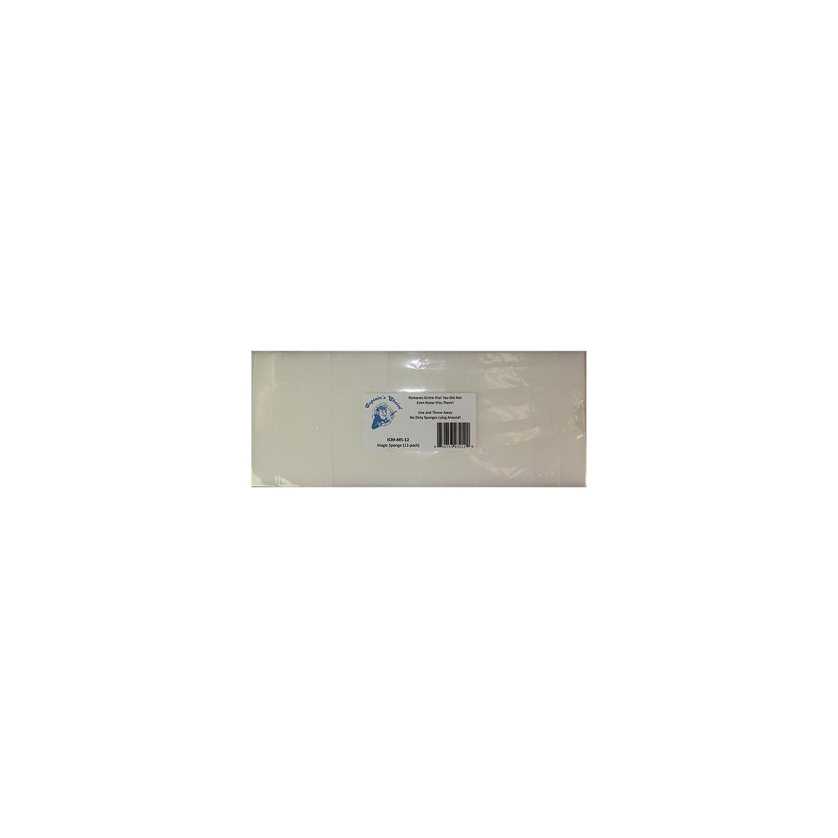 Captain's Choice ICMMS12 Magic Foam Eraser Sponge, 12/pk
