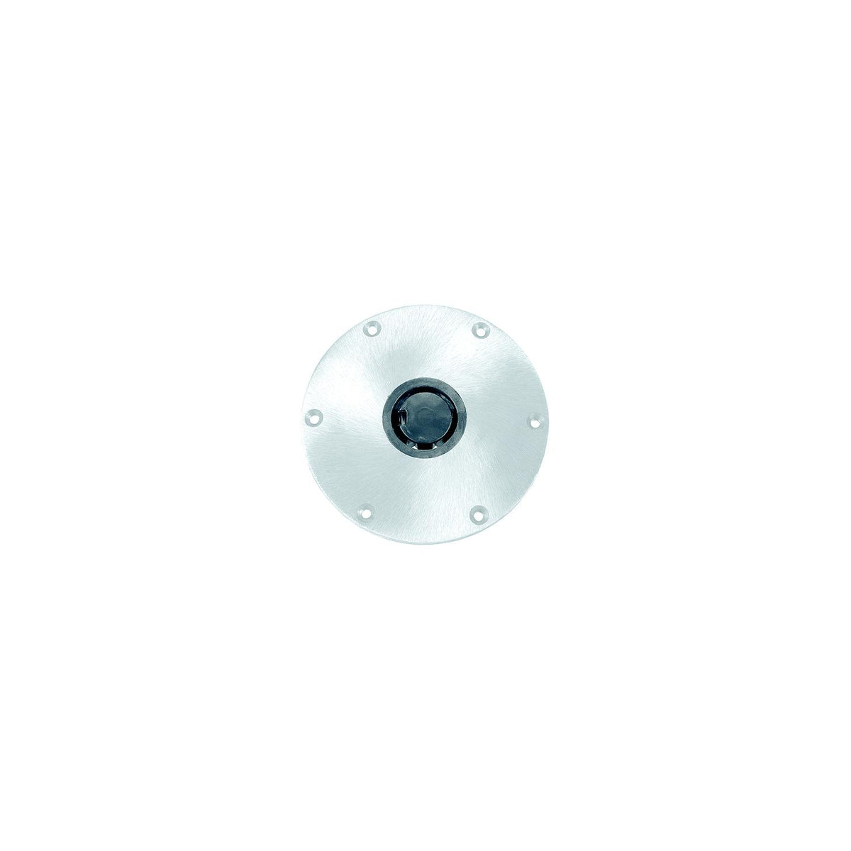 Springfield Plug-In 9" Round Aluminum 2-3/8" Base, Satin Finish