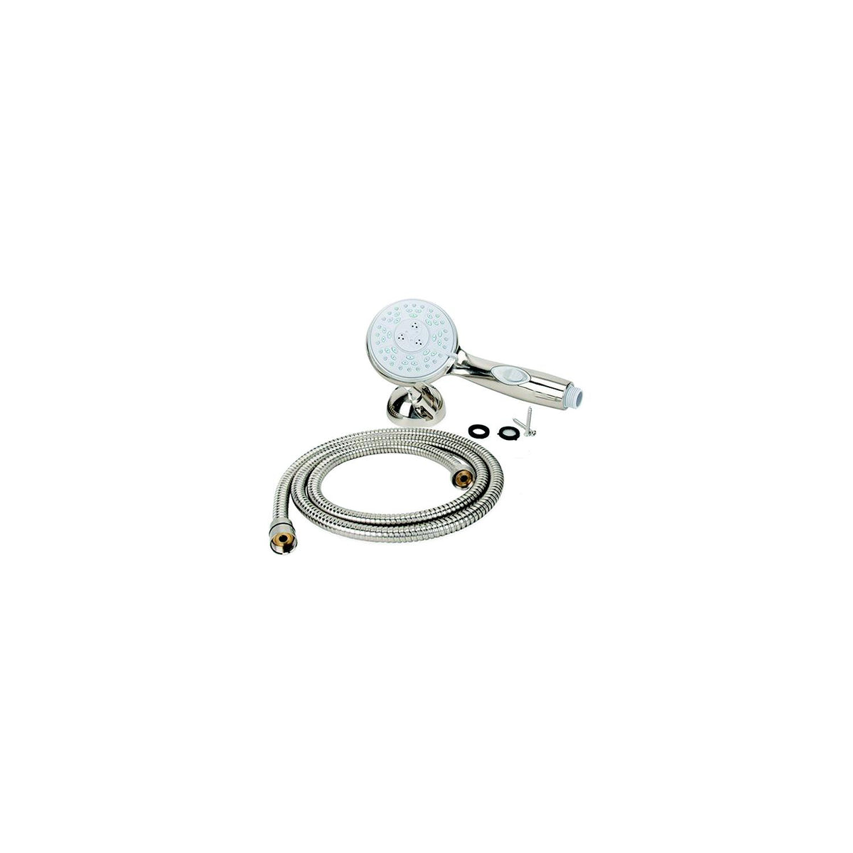 Camco 43748 Premium Rv/Marine Shower Hose Only, Brushed Nickel