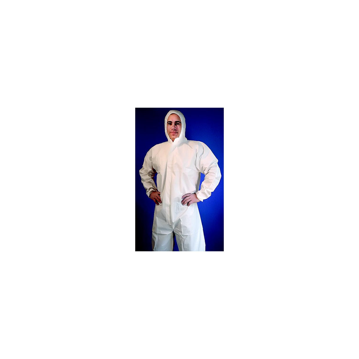 Buffalo SMS Disposable Coverall With Hood, Lg